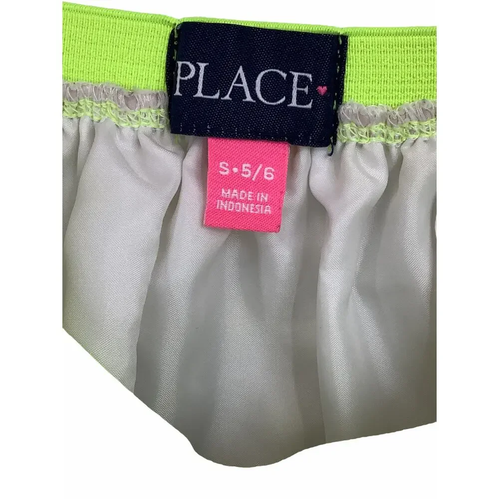 The Children’s Place Neon Polka Dot Skirt S 5/6